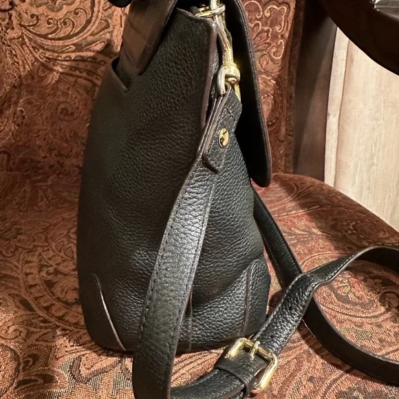 Authentic Black MCM Handbag/Crossbody Bag - Picture 3 of 7